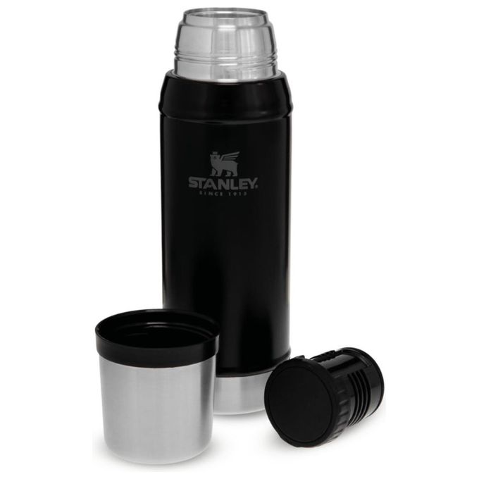 Stanley Classic Borraccia S 0.75 Litri Matte Nero Pebble