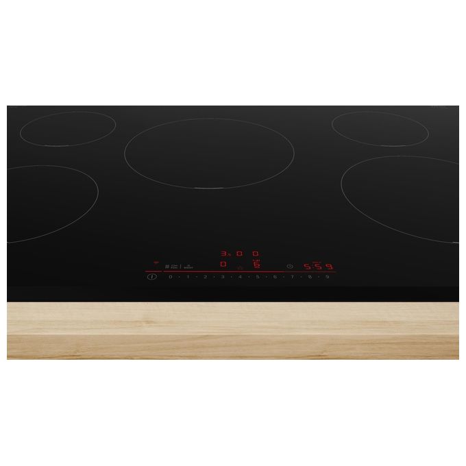 Bosch Serie 6 PIV831HB1E Piano Cottura a Induzione Nero da Incasso 80cm 5 Zone