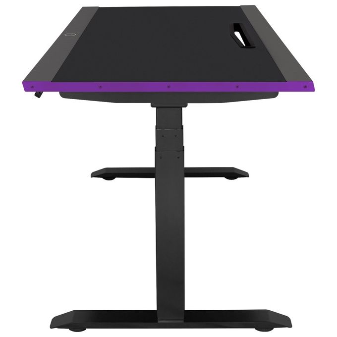 GD160 ARGB GAMING DESK - Scrivania ad illuminazione ARGB 160cm x 75cm, regolabile in altezza, (water-resistant)surface mousepad