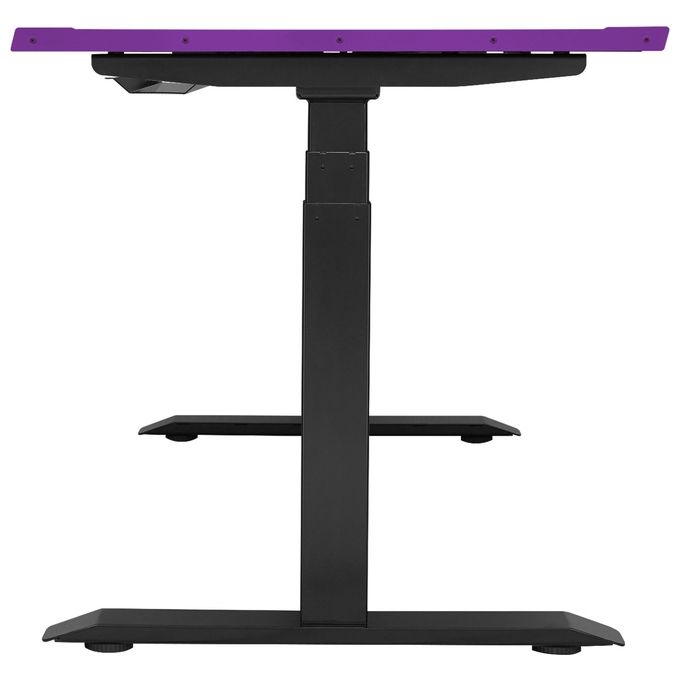 GD160 ARGB GAMING DESK - Scrivania ad illuminazione ARGB 160cm x 75cm, regolabile in altezza, (water-resistant)surface mousepad