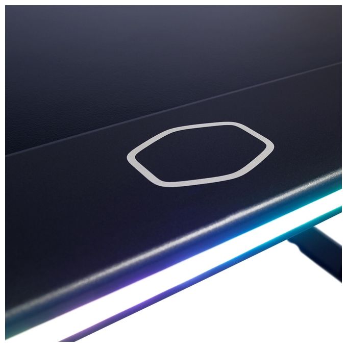 GD160 ARGB GAMING DESK - Scrivania ad illuminazione ARGB 160cm x 75cm, regolabile in altezza, (water-resistant)surface mousepad