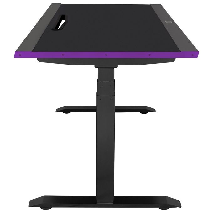 GD160 ARGB GAMING DESK - Scrivania ad illuminazione ARGB 160cm x 75cm, regolabile in altezza, (water-resistant)surface mousepad