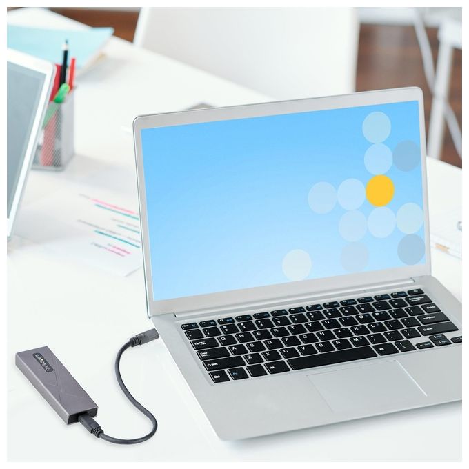 Startech.com Box Ssd M2 Nvme Adattatore Usb-C 10gbps a M.2 Nvme-Sata