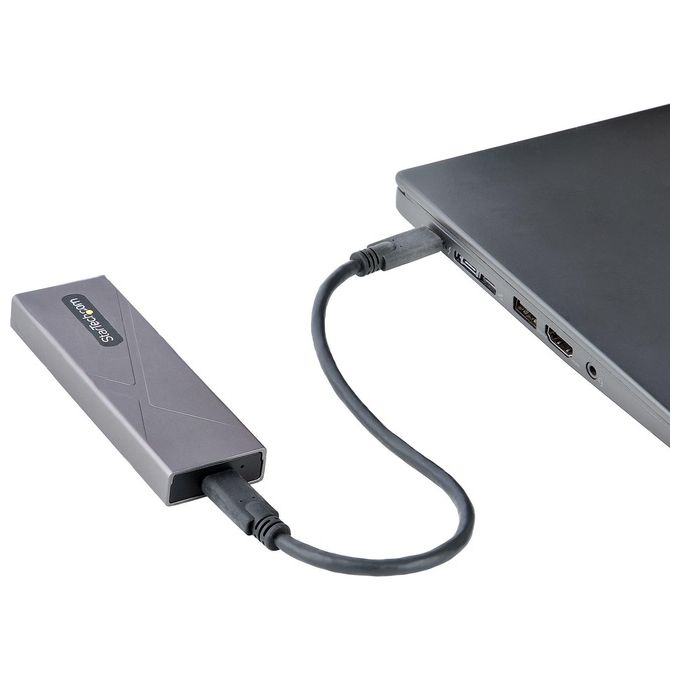 Startech.com Box Ssd M2 Nvme Adattatore Usb-C 10gbps a M.2 Nvme-Sata