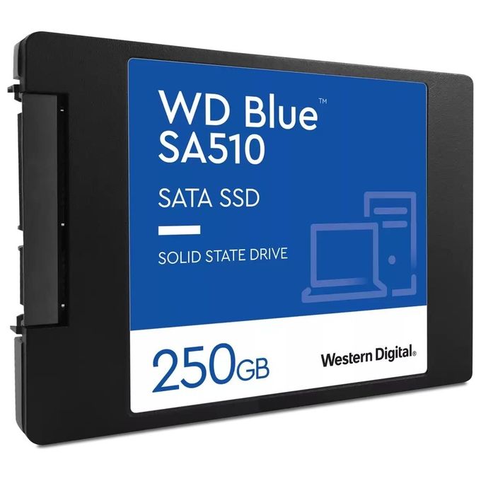 Western Digital WDS250G3B0A WD Blue SA510 SSD Interno 2.5'' 250 GB SATA III 555 MB-s