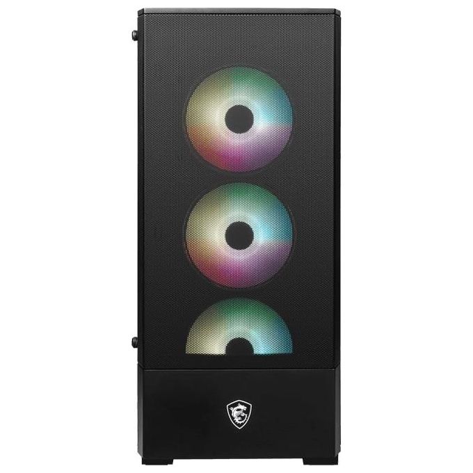 MSI MAG FORGE 112R Computer cCse Midi Tower Nero Trasparente