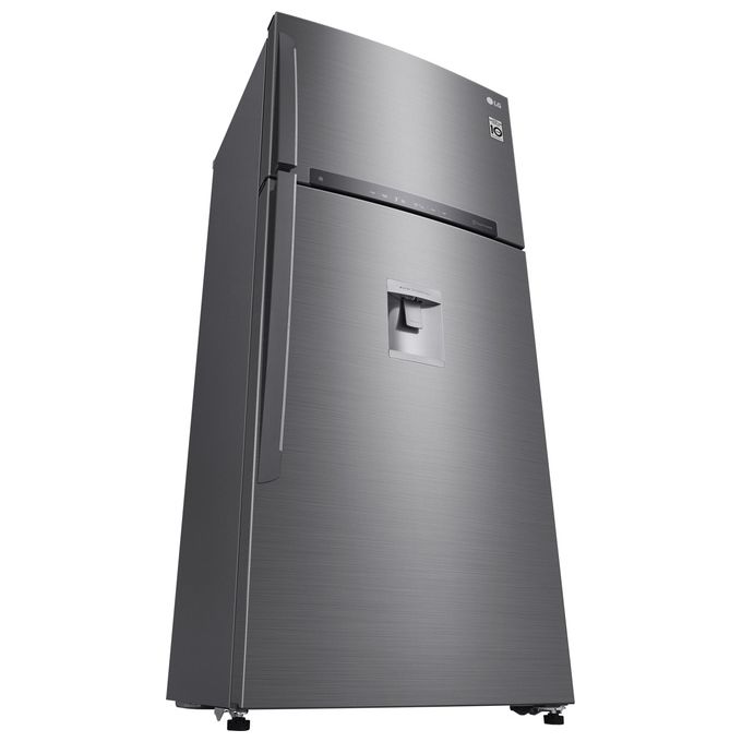 LG GTF744PZHV Frigorifero Doppia Porta Capacita' 547 Litri Classe energetica F Total No Frost Multy Air Flow Wi-Fi Larghezza 78 cm Altezza 180 cm Inox Premium