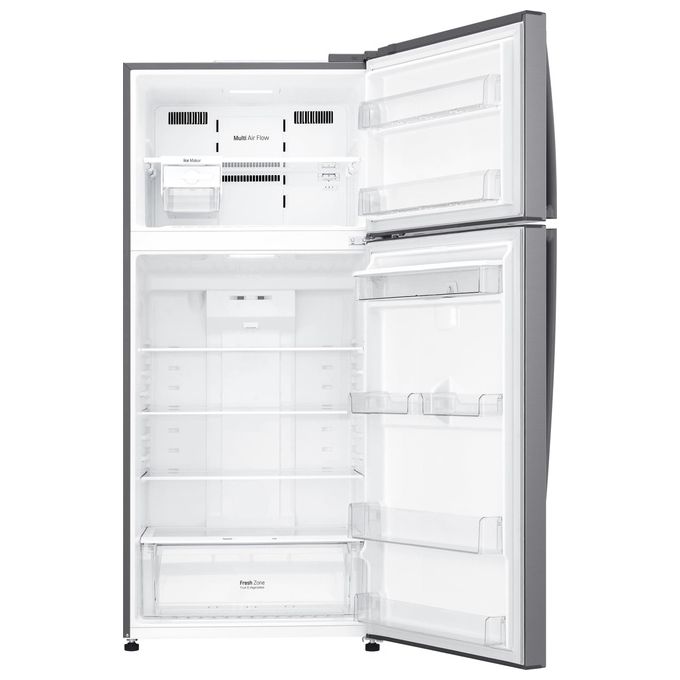 LG GTF744PZHV Frigorifero Doppia Porta Capacita' 547 Litri Classe energetica F Total No Frost Multy Air Flow Wi-Fi Larghezza 78 cm Altezza 180 cm Inox Premium