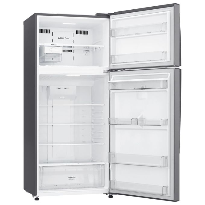 LG GTF744PZHV Frigorifero Doppia Porta Capacita' 547 Litri Classe energetica F Total No Frost Multy Air Flow Wi-Fi Larghezza 78 cm Altezza 180 cm Inox Premium