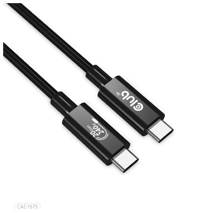 Club3d CAC-1575 Cavo Usb 2mt Usb4 Gen 2x2 Usb C Nero