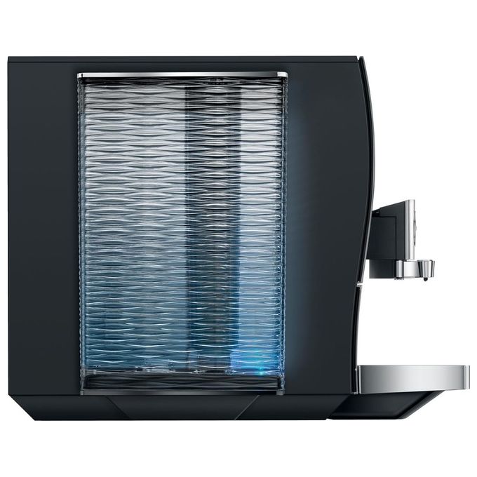 JURA Z10 Diamond Black - Macchina da caffe' automatica, 2,4 L, 15 bar, 1450 W, 32 specialita', macinacaffe' P.R.G., Cold Extraction Process, display touch da 4,3'', Nero