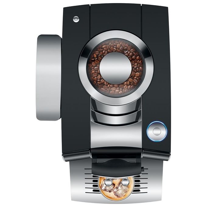 JURA Z10 Diamond Black - Macchina da caffe' automatica, 2,4 L, 15 bar, 1450 W, 32 specialita', macinacaffe' P.R.G., Cold Extraction Process, display touch da 4,3'', Nero