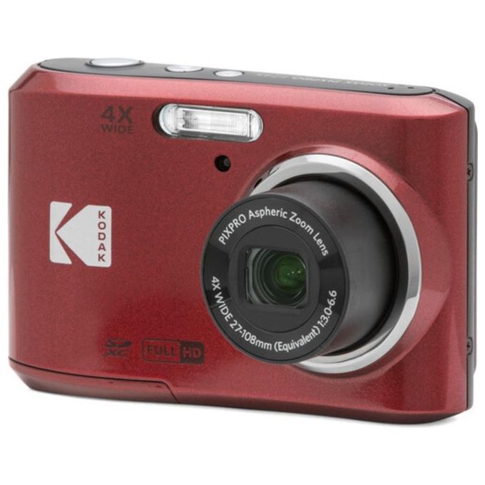 Kodak Pixpro FZ45 1-2.3'' Fotocamera Compatta 16 Mp Cmos 4608x3456 Pixel Rosso