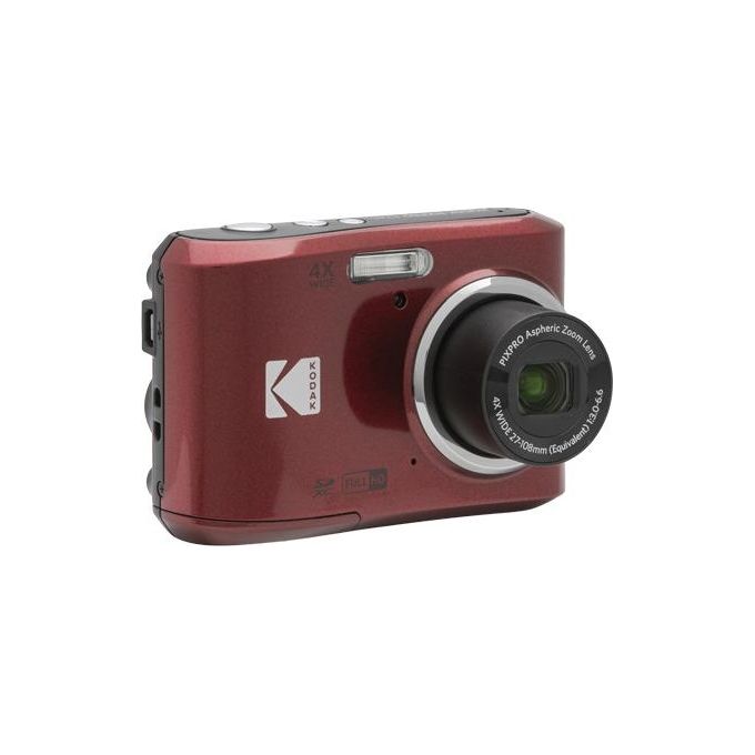 Kodak Pixpro FZ45 1-2.3'' Fotocamera Compatta 16 Mp Cmos 4608x3456 Pixel Rosso