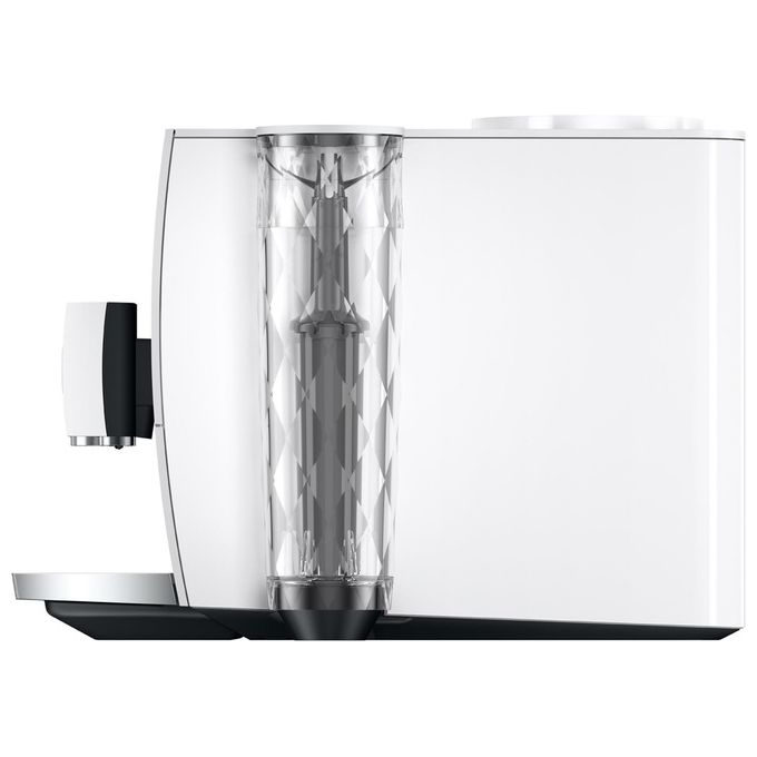 JURA ENA 8 Full Nordic White - Macchina da caffe' automatica, 1,1 L, 15 bar, 1450 W, 15 specialita', macinacaffe' Aroma G3, display TFT, sistema cappuccino, Bianco