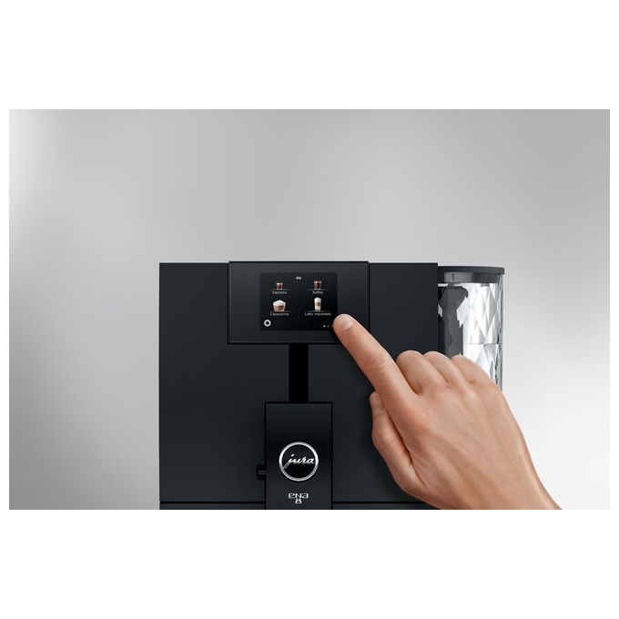 Jura ENA 8 (EC) Macchina da caffe' Automatica 1,1 L 15 bar 1450 W 15 Specialita' Wi-Fi Touch colore Nero
