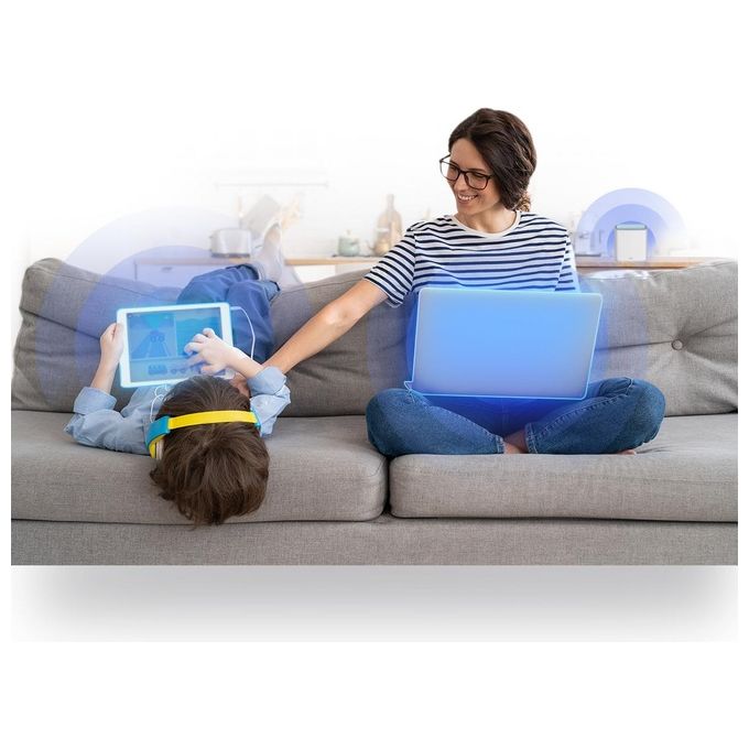 D-Link EAGLE PRO AI AX3200 Dual-Band 2.4 GHz-5 GHz Wi-Fi 6 Bianco 2