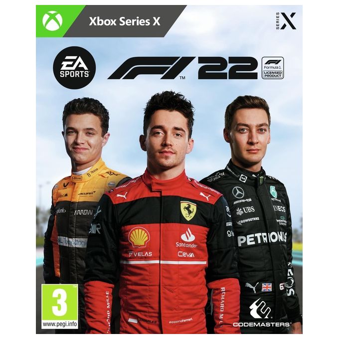 Electronic Arts F1 2022 Videogioco Corse Xbox Series X Edizione Standard Multilingua Blu-ray
