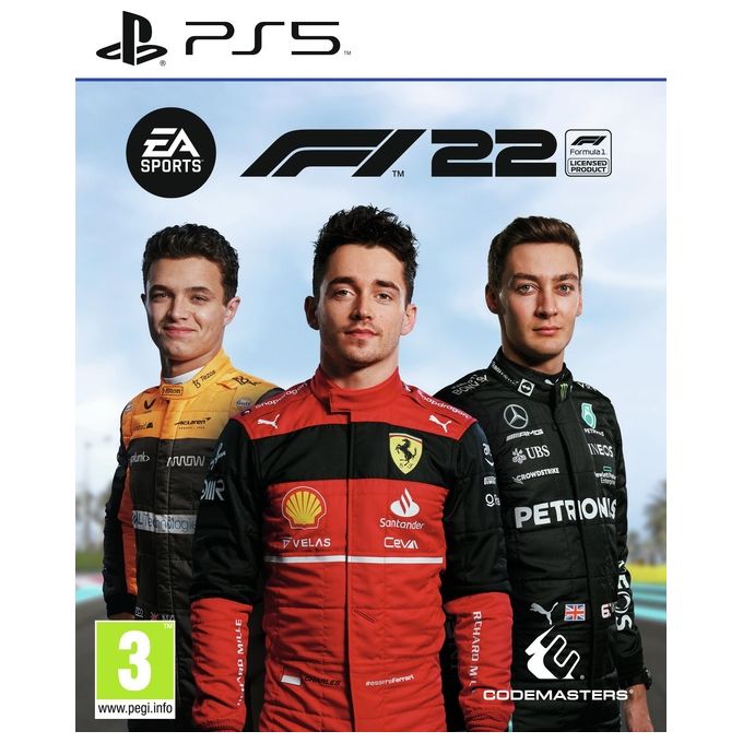 Electronic Arts Videogioco F1 22 per PlayStation 5