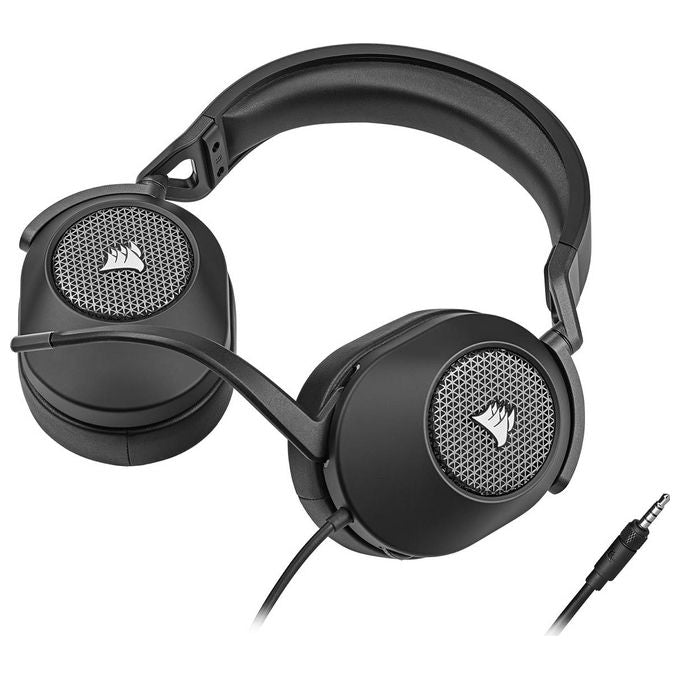 Corsair HS65 Surround Carbon Cuffie con Microfono Jack 3.5 PC-Xbox-PS4-Mobile