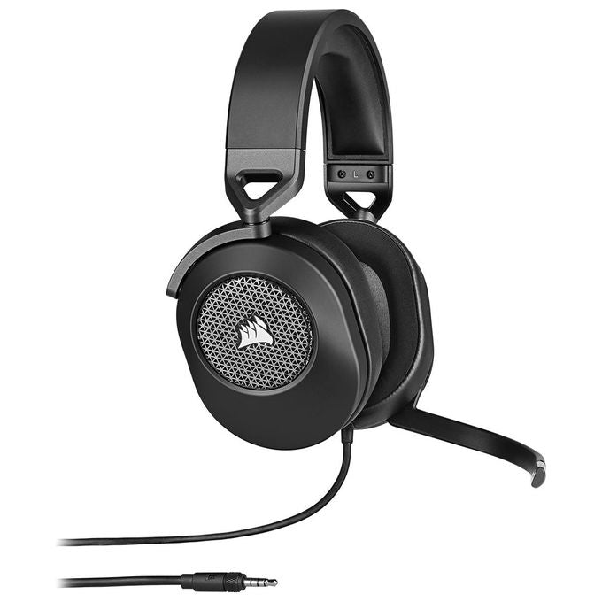 Corsair HS65 Surround Carbon Cuffie con Microfono Jack 3.5 PC-Xbox-PS4-Mobile