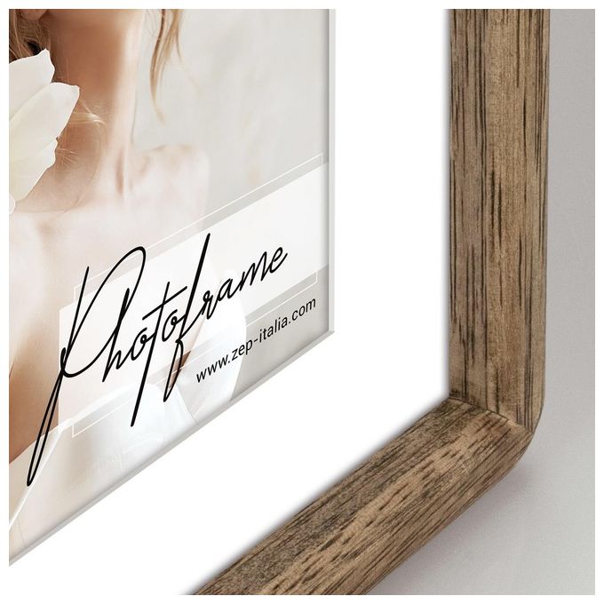 Zep Gressan Cornice in Legno con Passepartout 20x30 - 30x40cm