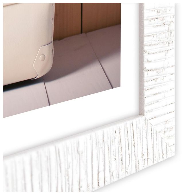 Zep Cornice Portafoto Coventry Bianco 20x30cm in Legno