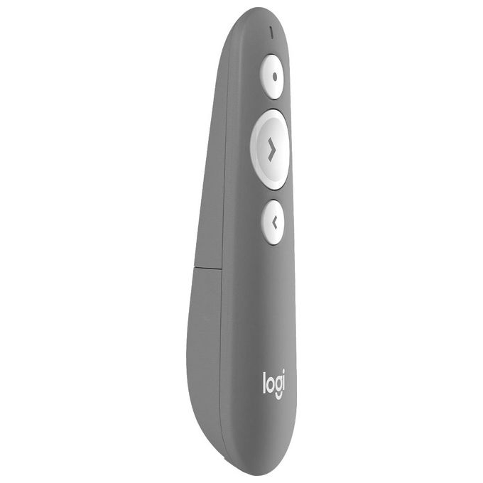 Logitech R500 Laser Presentation Remote Puntatore Wireless Bluetooth-Rf Grigio