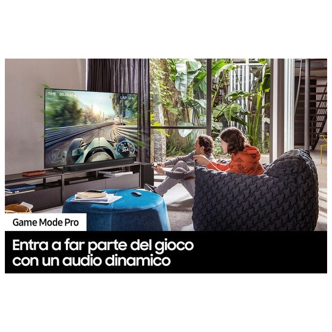 [ComeNuovo] Samsung Soundbar HW-Q600B-ZF con Subwoofer 3.1.2 Canali 360W 2022 Suono Immersivo e Ottimizzato Effetto Cinema Surround Gaming Mode