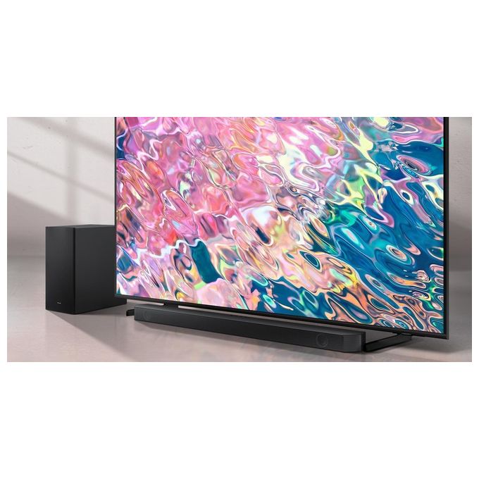 [ComeNuovo] Samsung Soundbar HW-Q600B-ZF con Subwoofer 3.1.2 Canali 360W 2022 Suono Immersivo e Ottimizzato Effetto Cinema Surround Gaming Mode