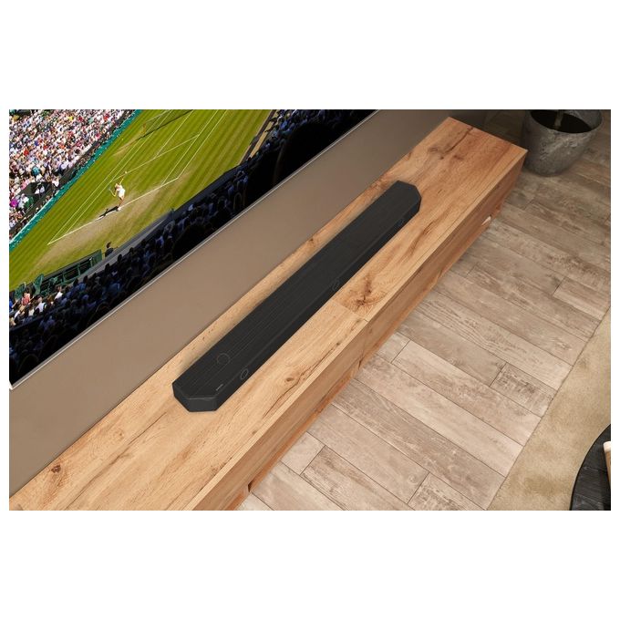 [ComeNuovo] Samsung Soundbar HW-Q600B-ZF con Subwoofer 3.1.2 Canali 360W 2022 Suono Immersivo e Ottimizzato Effetto Cinema Surround Gaming Mode