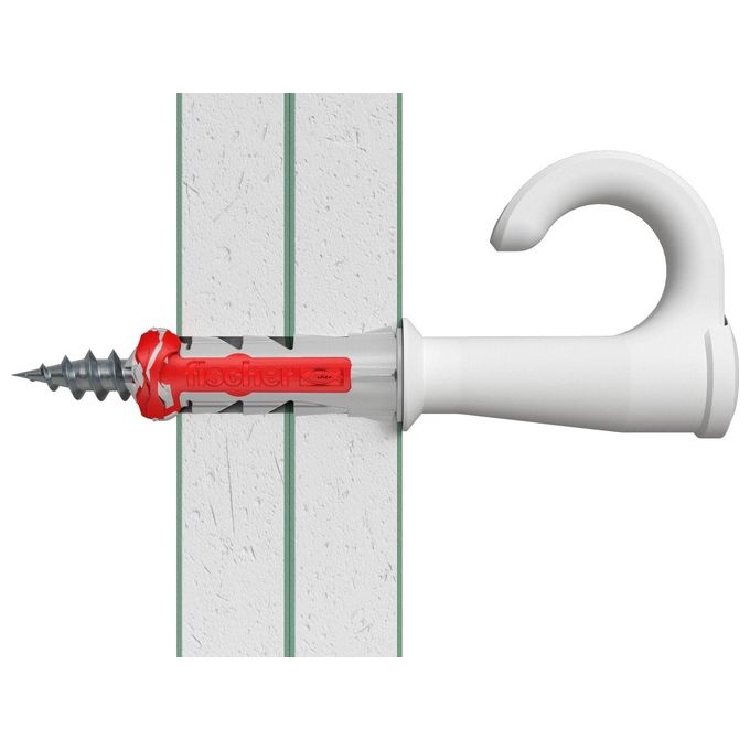 Fischer Tasselli DuoPower Easy Hook Angle 8