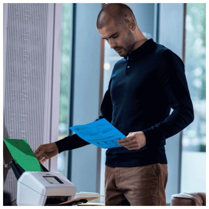Brother ADS-4900W Scanner Adf 600 X 600 Dpi A4 Nero-Bianco