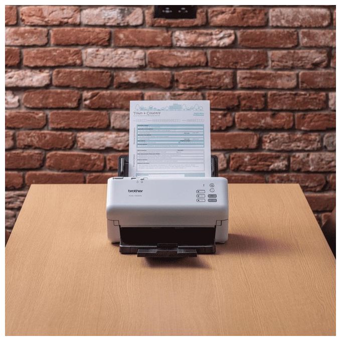 Brother ADS-4300N Scanner ADF 600x600 DPI A4 Nero-Bianco