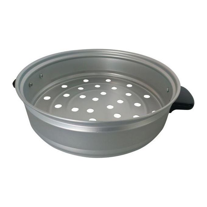 Melchioni Cuociriso Jasmine 1.8 Litri 700W Corpo Inox Contenitore in Vetro