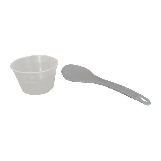 Melchioni Cuociriso Jasmine 1.8 Litri 700W Corpo Inox Contenitore in Vetro