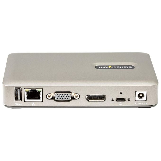 Startech.com Docking Station Usb-C DP 4K 30hz Vga-Pd 65W Hub Usb 4 Porte Lan