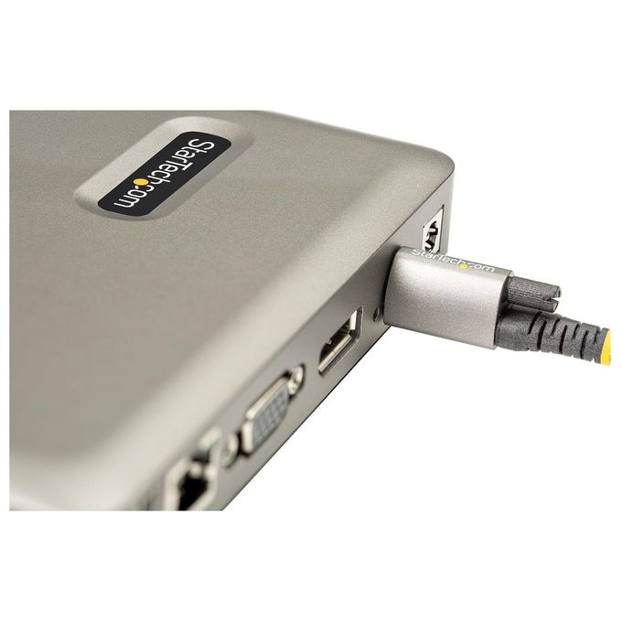 Startech.com Docking Station Usb-C DP 4K 30hz Vga-Pd 65W Hub Usb 4 Porte Lan