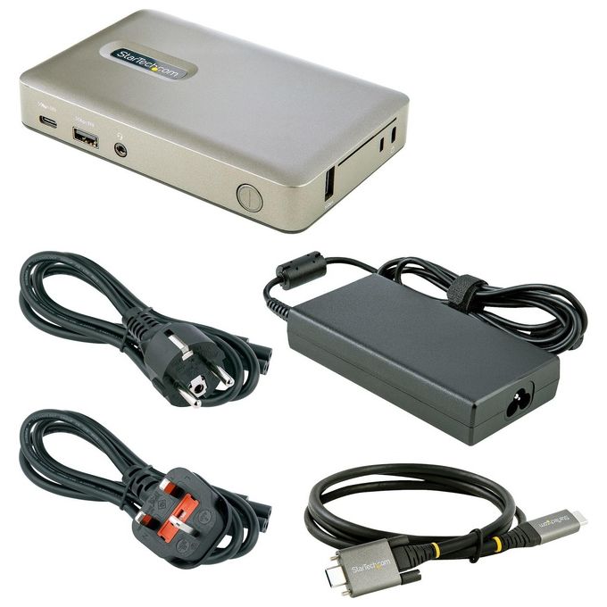 Startech.com Docking Station Usb-C DP 4K 30hz Vga-Pd 65W Hub Usb 4 Porte Lan