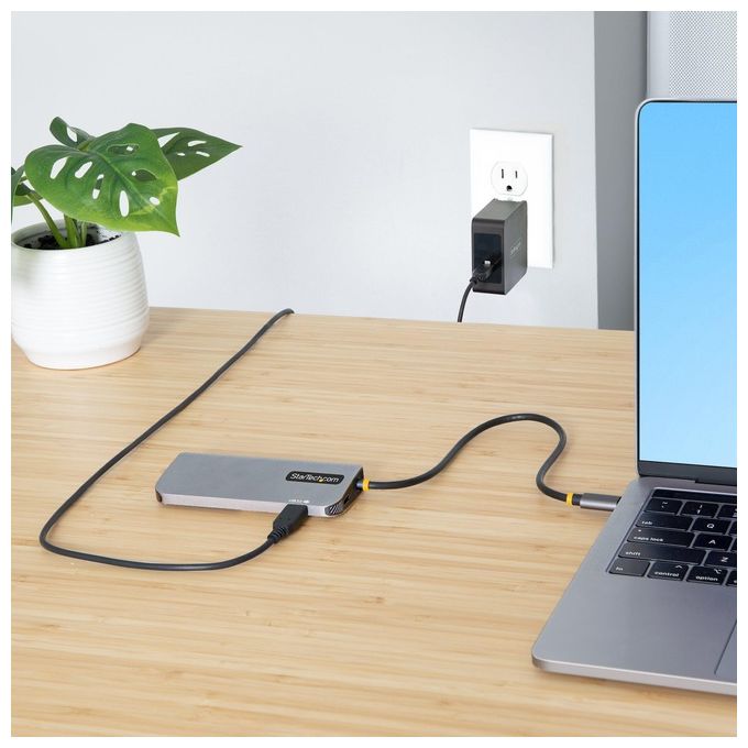 Startech.com Adattatore Usb C Multiporta Video Hdmi 4k 60hz Hub Usb 3.2 a 3 Porte Usb-A 5gbps