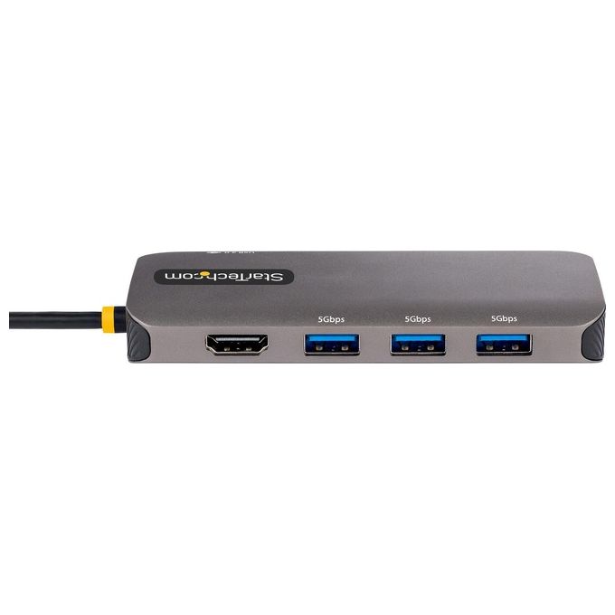 Startech.com Adattatore Usb C Multiporta Video Hdmi 4k 60hz Hub Usb 3.2 a 3 Porte Usb-A 5gbps