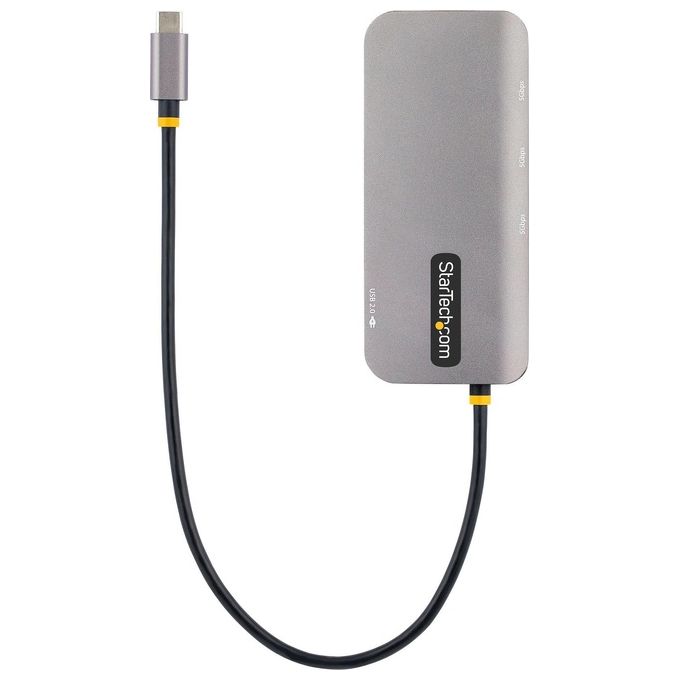 Startech.com Adattatore Usb C Multiporta Video Hdmi 4k 60hz Hub Usb 3.2 a 3 Porte Usb-A 5gbps