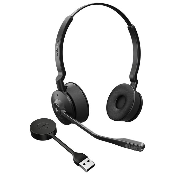 Jabra Engage 55 Cuffie Wireless Stereo con Adattatore DECT USB-A Link 400