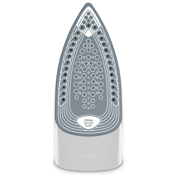 Tefal Express Steam FV2835E0 Ferro da Stiro a Vapore Piastra Cerilium 2400W Porpora-Bianco