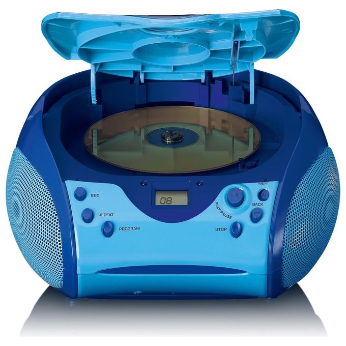 Lenco SCD-24kids Radio Portatile con Lettore CD Blu