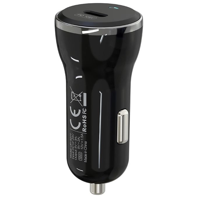 Celly Rtg Caricabatterie da Auto 20W Nero