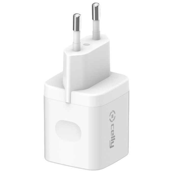 Celly Rtg Caricabatterie da Viaggio 20W Bianco