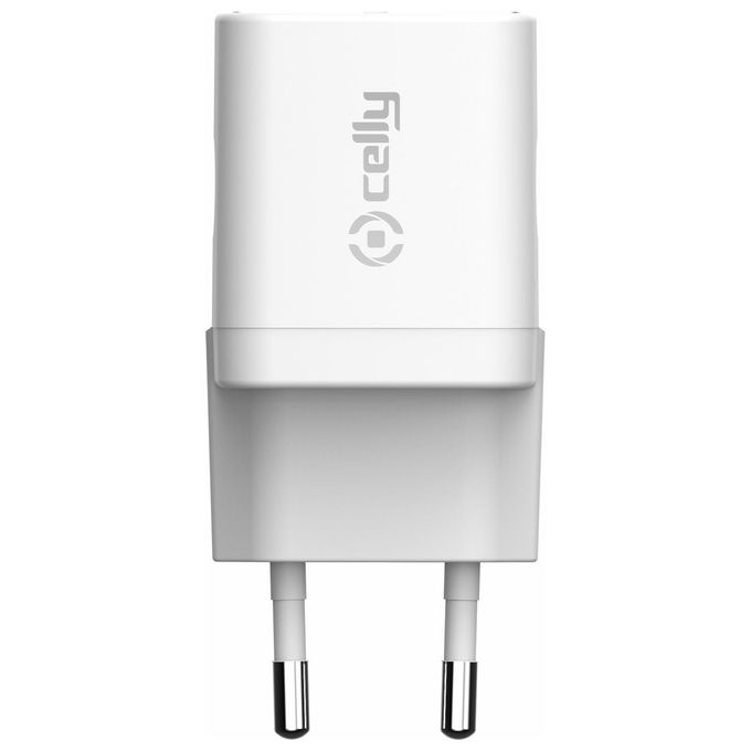 Celly Rtg Caricabatterie da Viaggio 20W Bianco