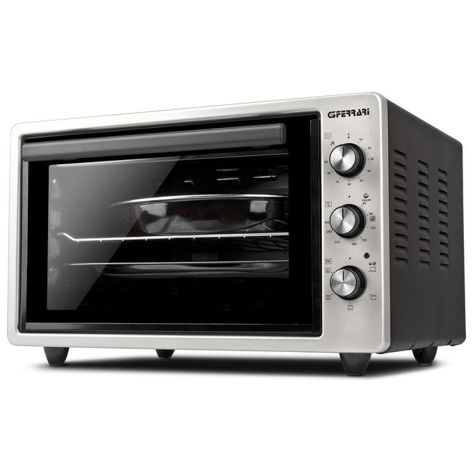 G3 Ferrari G10152 Rosto' 37 Forno Elettrico Multifunzione Ventilato Libera installazione 1500W 37 Litri 5 Programmi 51,7 cm Nero - Grigio