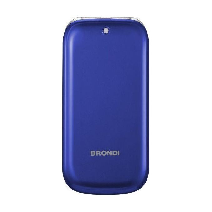 Brondi Stone con Apertura a Conchiglia e Flip Attivo Dual Sim 2.4'' Blu